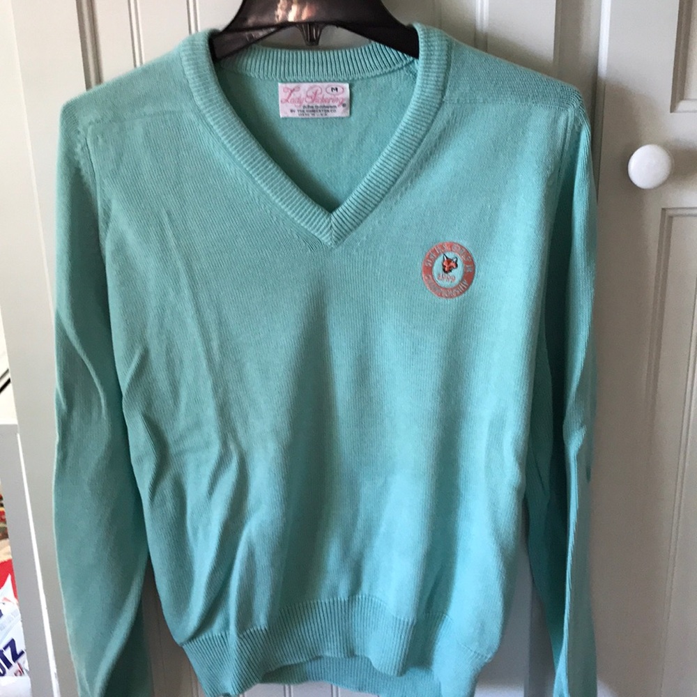 V neck sweater